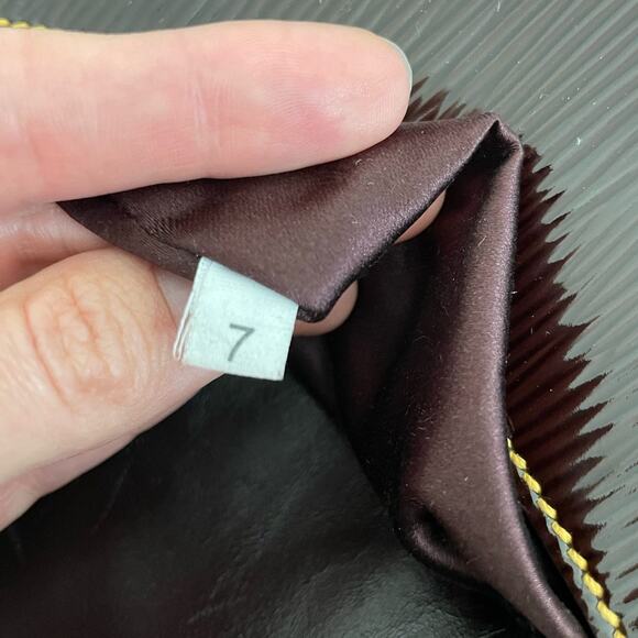 Prada Patent Leather Shoulder Hobo Bag Buckle Flap Triangle Logo - Picture 14 of 17